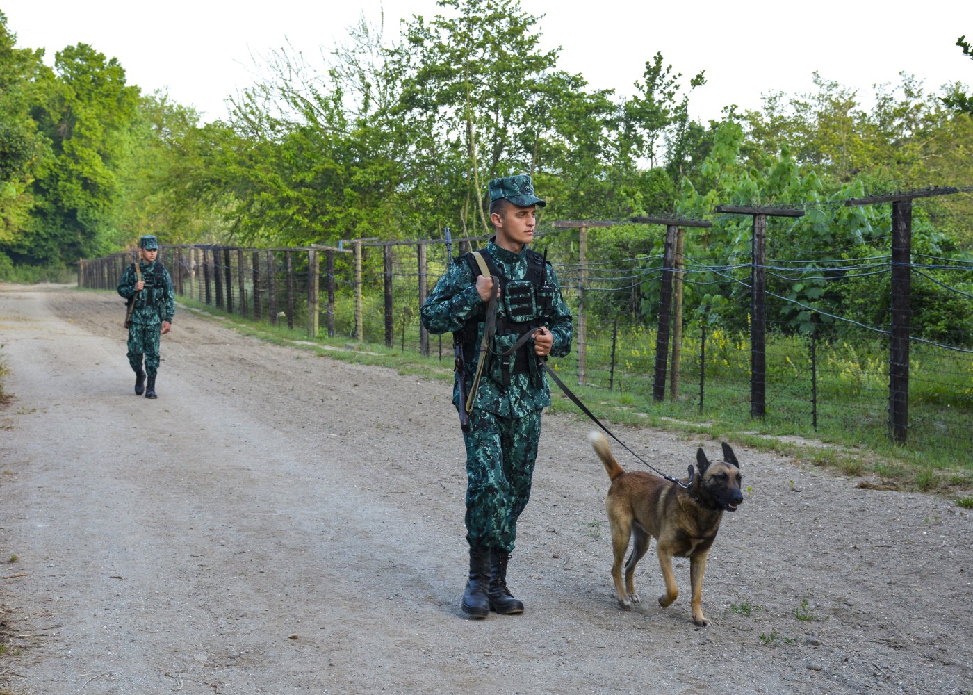 Azərbaycan sərhədini pozan 26 nəfər saxlanıldı - FOTOLAR