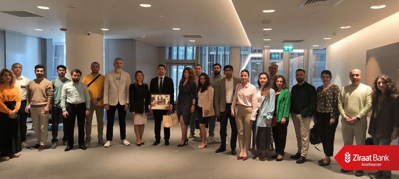 Azərbaycan banklarının nümayəndələri Türkiyənin “Ziraat Bankası”nda qonaq olublar - FOTOLAR