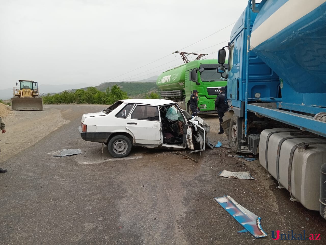 Kəlbəcərdə qəzaya düşən hərbçilərdən biri öldü - YENİLƏNİB