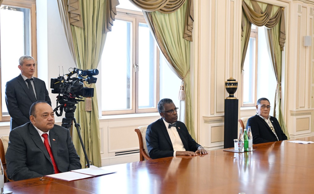 Prezident qəbul keçirdi - FOTOLAR (YENİLƏNİB)