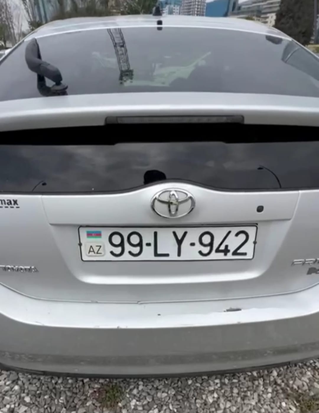 Maşınının nömrəsini dəyişən sürücü həbs edildi