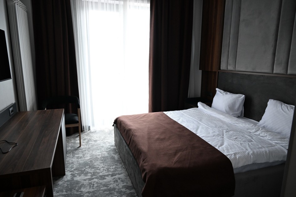 Prezident və birinci xanım “Ağalı” hotelinin açılışında - FOTOLAR