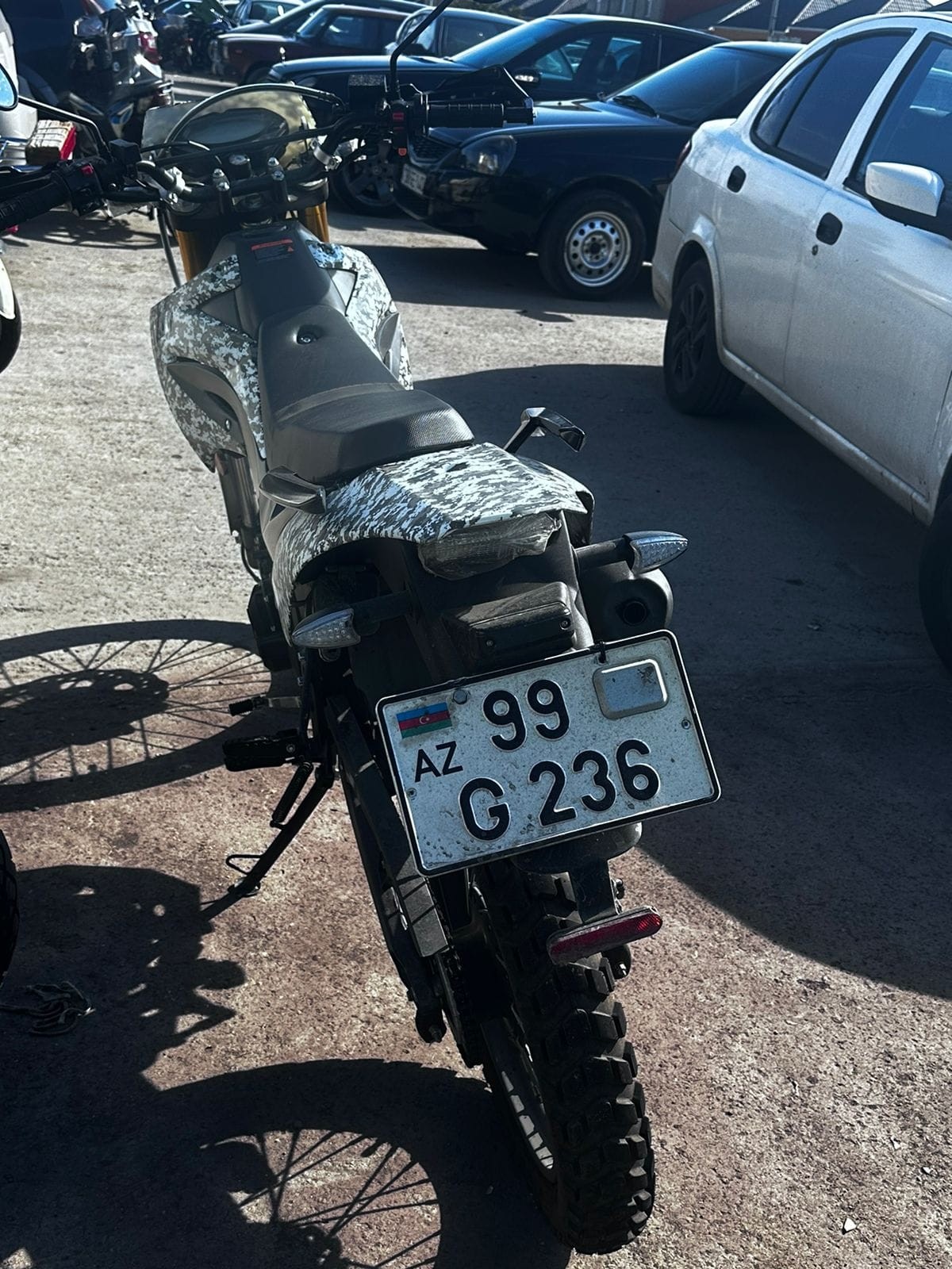 Motosikletlə avtoxuliqanlıq edən sürücü həbs olundu - FOTO