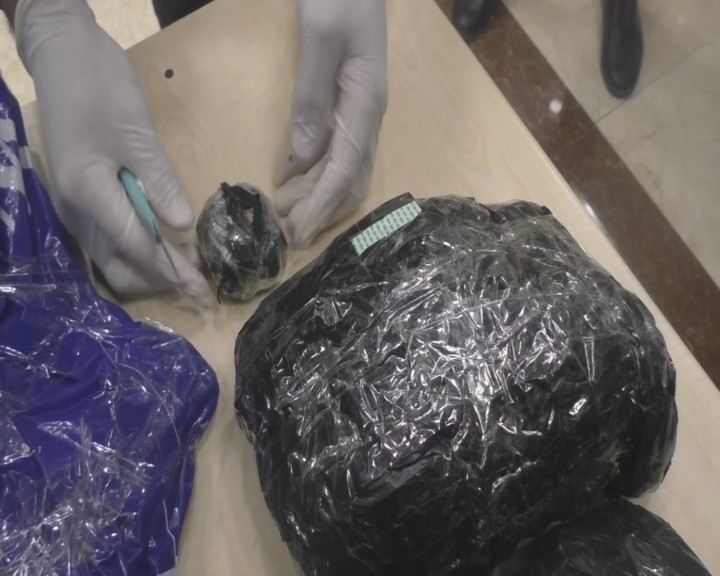 İsmayıllıda narkokuryerlərdən avtomat götürüldü - FOTOLAR