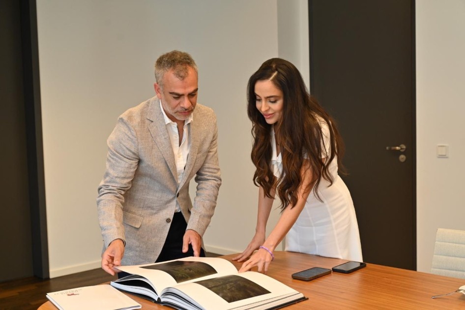 Leyla Əliyeva Berlində işgüzar səfərdə - FOTOLAR