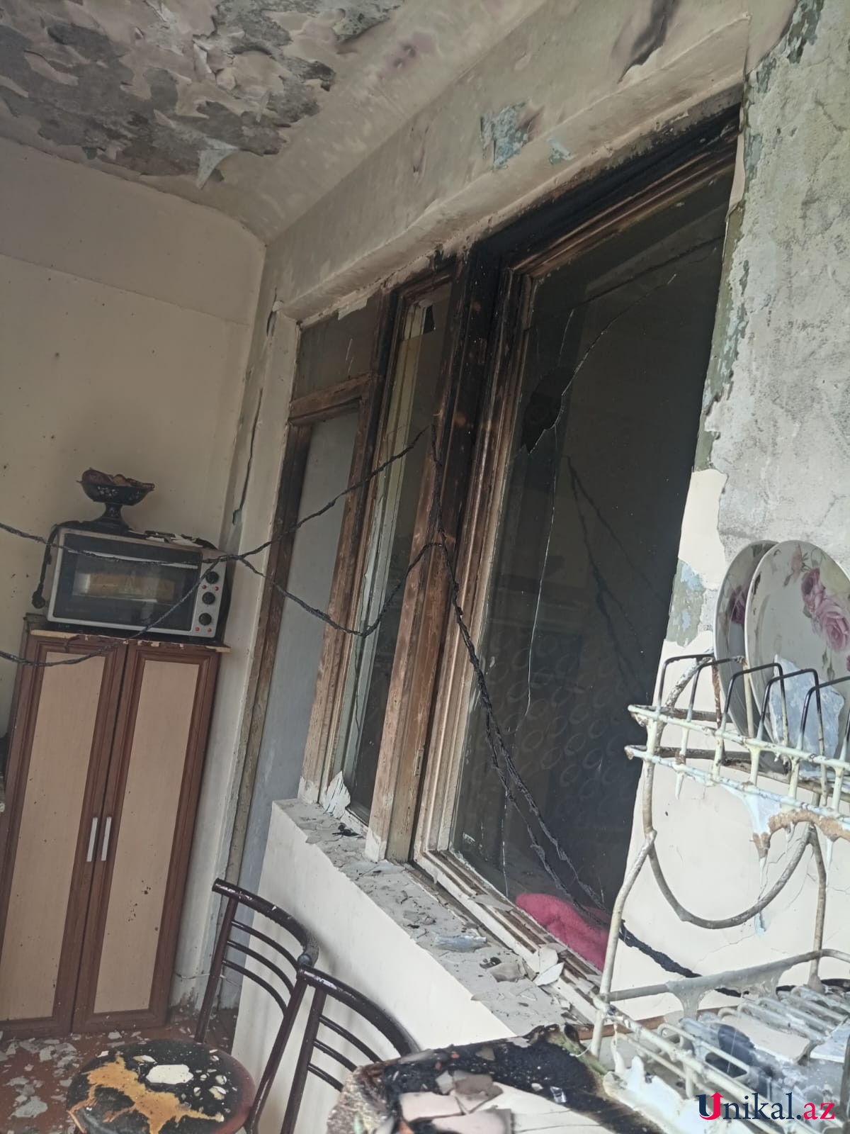 Xudatda yaşayış evində partlayış - FOTO