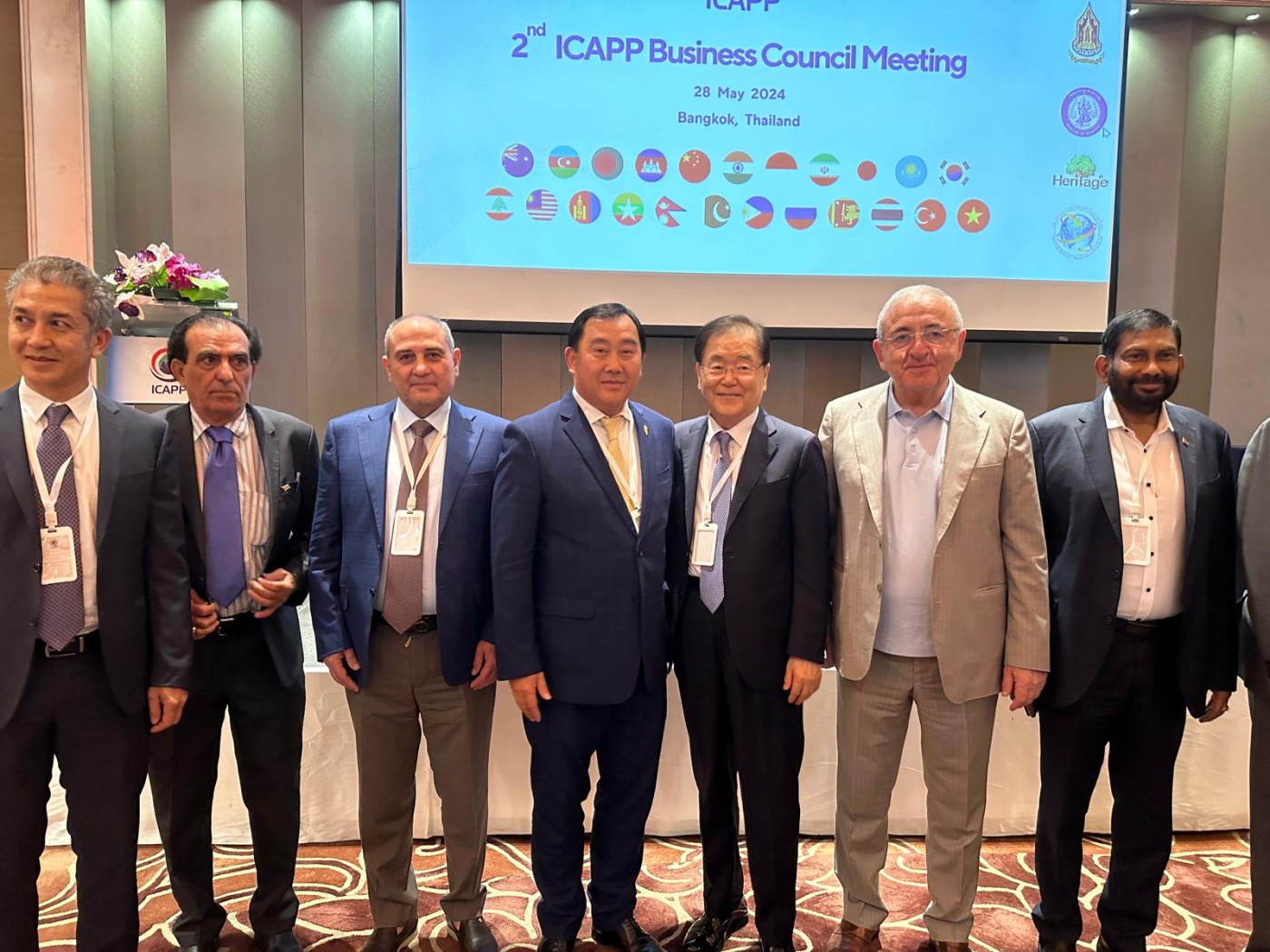 YAP nümayəndə heyəti ICAPP Biznes Şurası və Daimi Komitəsinin iclaslarında iştirak etdi - FOTOLAR