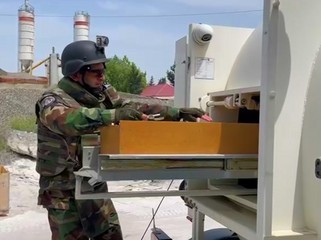 Binəqədidə sursat aşkarlandı - FOTO