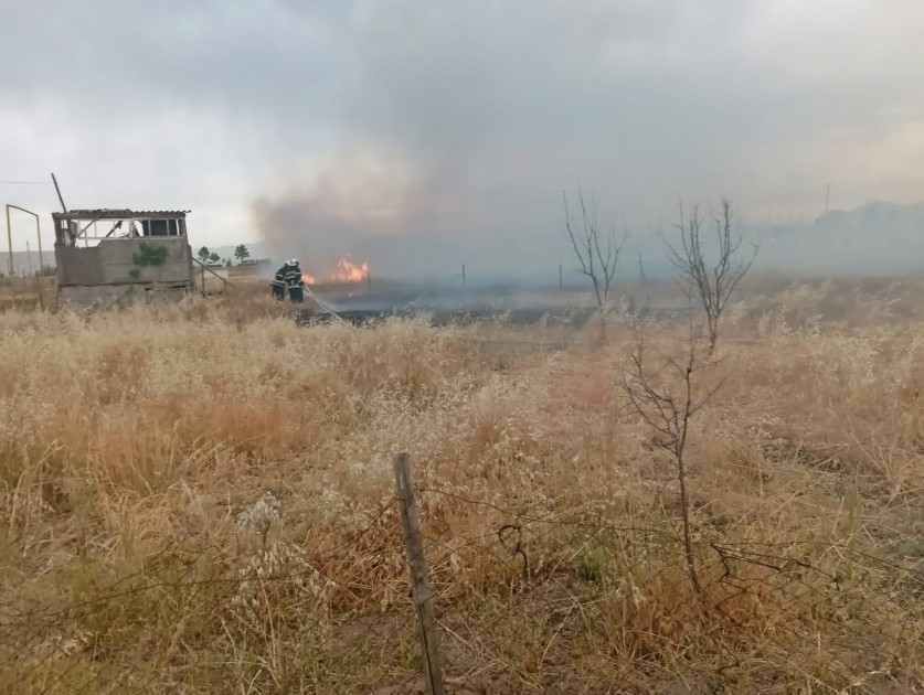 Naxçıvanda yanğın olub 