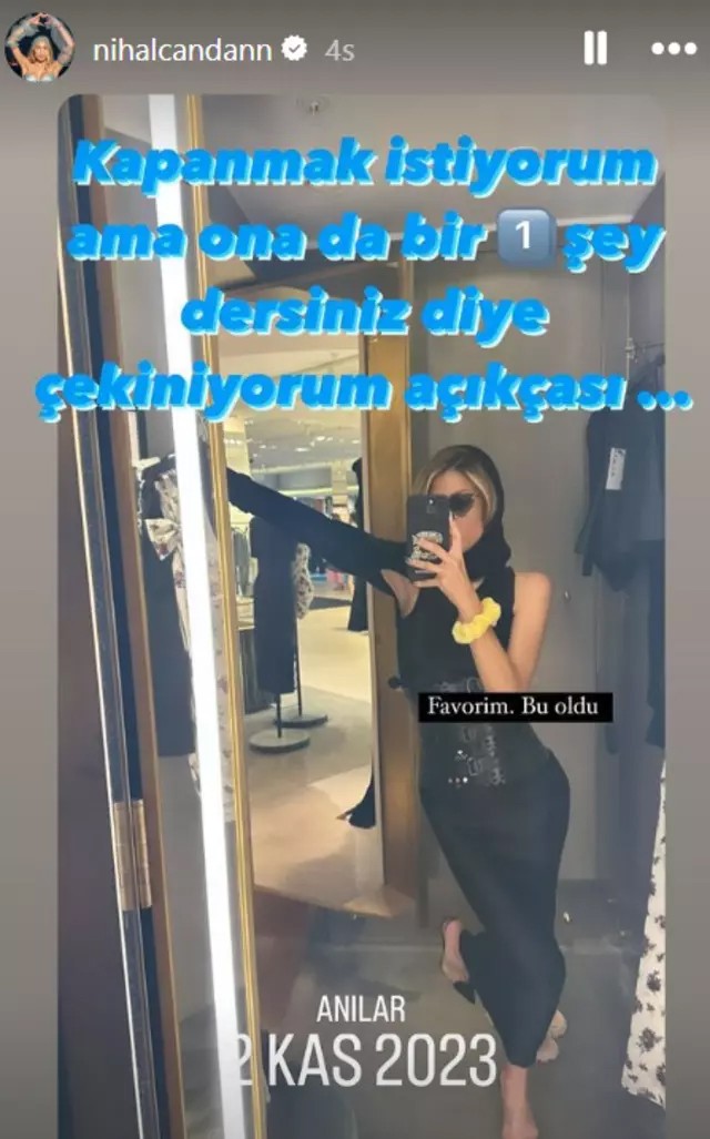 Həbsdən çıxan Nihal Candan hicab bağlayacağını açıqladı - FOTOLAR