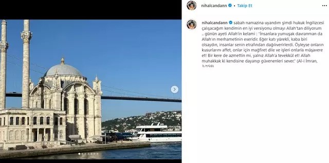 Həbsdən çıxan Nihal Candan hicab bağlayacağını açıqladı - FOTOLAR