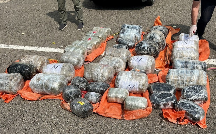 180 kq narkotik dövriyyədən çıxarıldı - DİN və DSX-dan birgə ƏMƏLİYYAT (VİDEO)