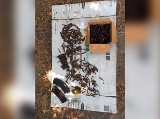 Keşlədə hərbi sursat aşkarlandı - FOTO