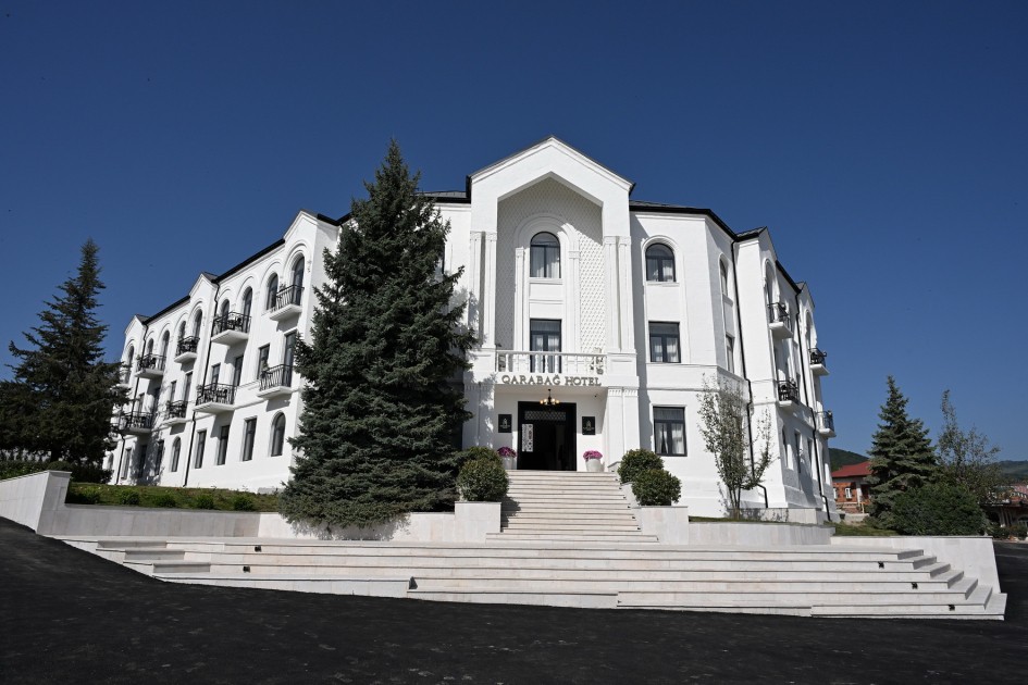 Xankəndidə “Qarabağ” və “Palace” hotellərinin açılışı oldu - YENİLƏNİB (FOTOLAR)