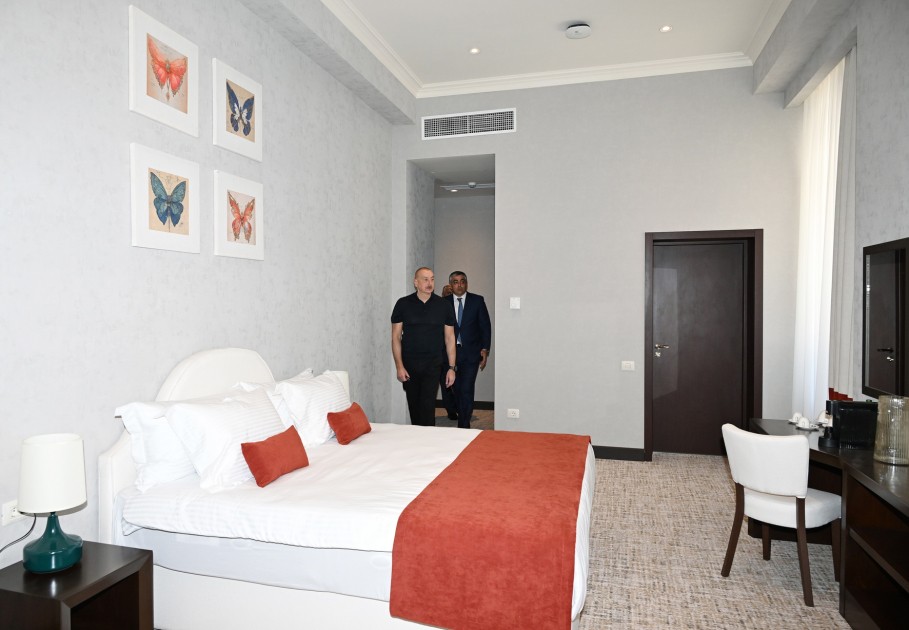 Xankəndidə “Qarabağ” və “Palace” hotellərinin açılışı oldu - YENİLƏNİB (FOTOLAR)