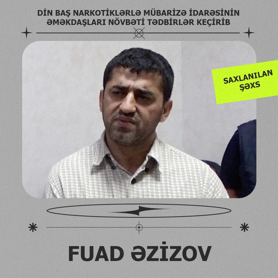 Ölkəyə qaçaqmalçılıq yolu ilə 36 kq narkotik vasitə gətirən 4 kuryer saxlanıldı - FOTOLAR