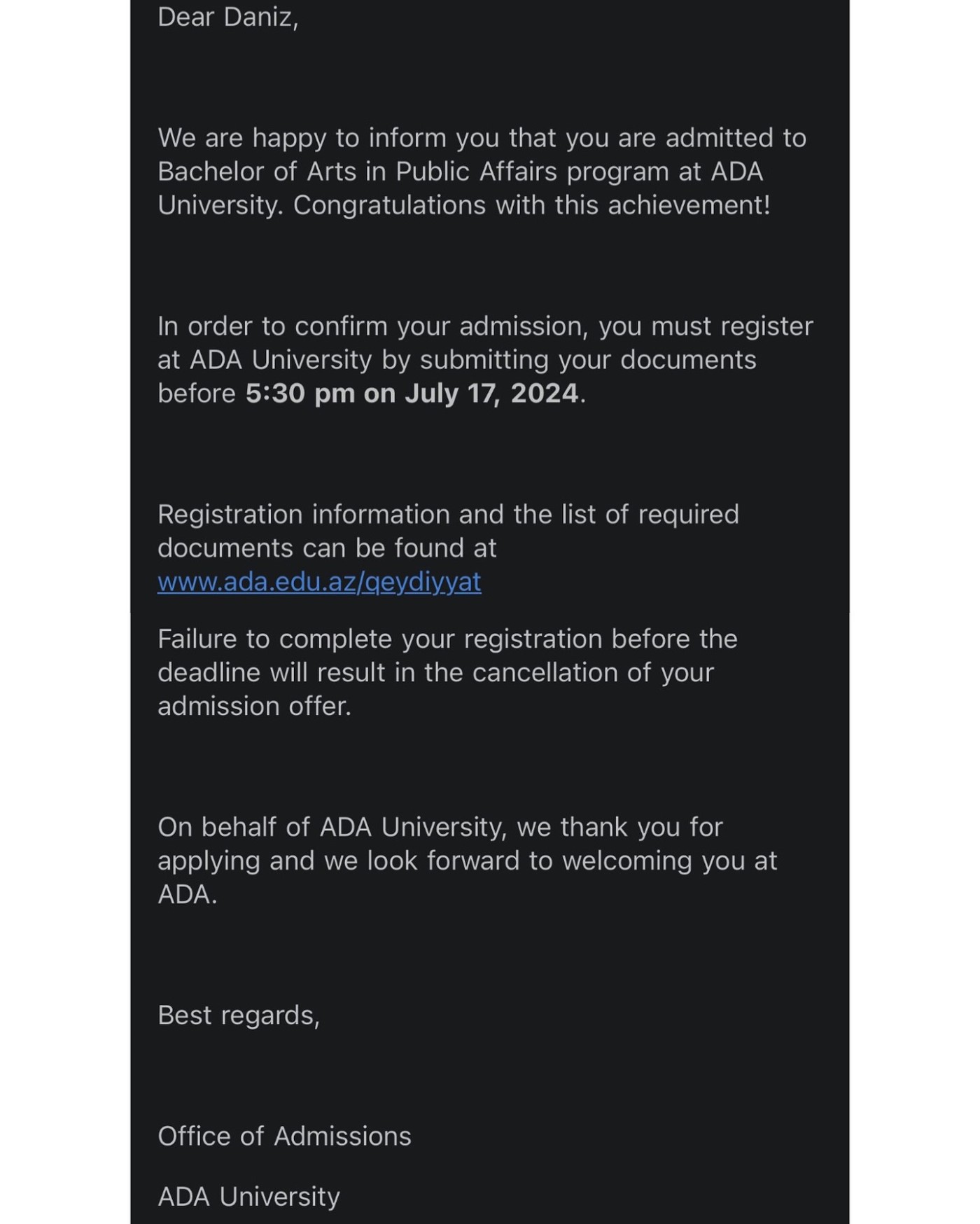 Zülfiyyə qızını belə təbrik etdi - FOTO
