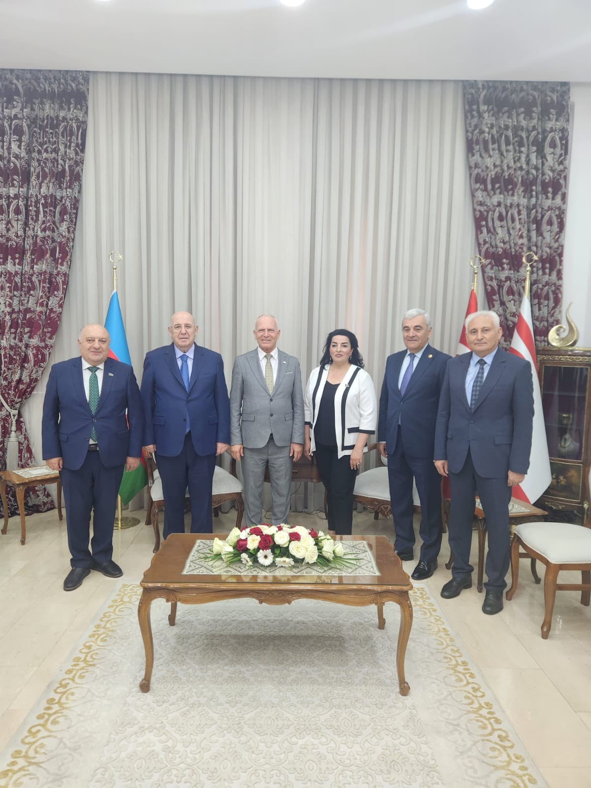 Azərbaycan nümayəndə heyəti Şimali Kipr Türk Cumhuriyyətində - FOTOLAR