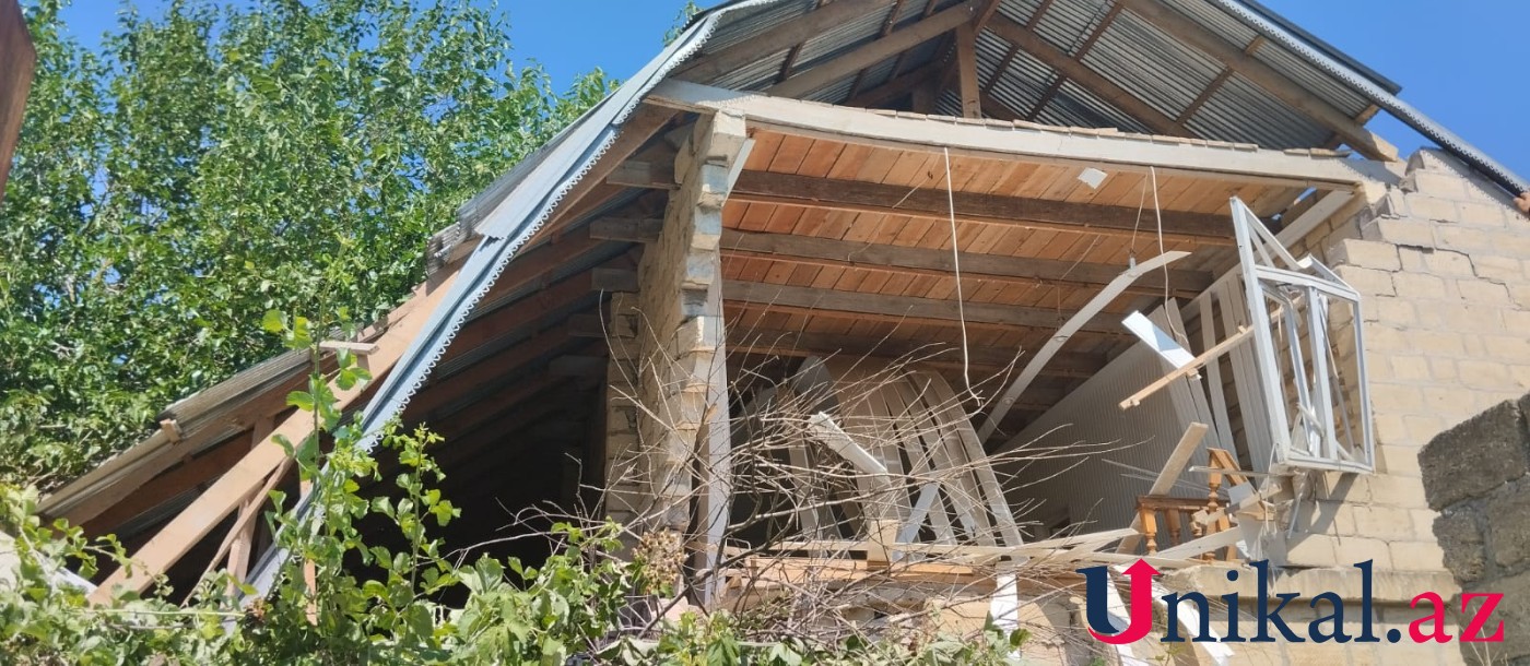 Xaçmazda evdə partlayış - Xəsarət alanlar var (FOTOLAR)