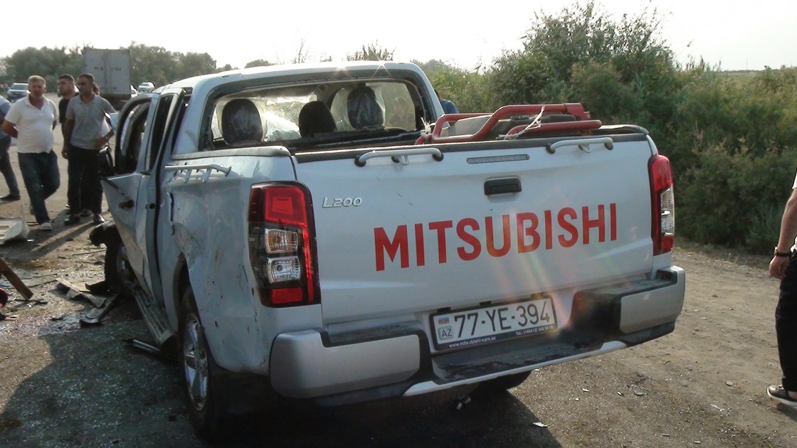 İmişlidə qəza oldu, yaralananlar var - YENİLƏNİB (VİDEO)