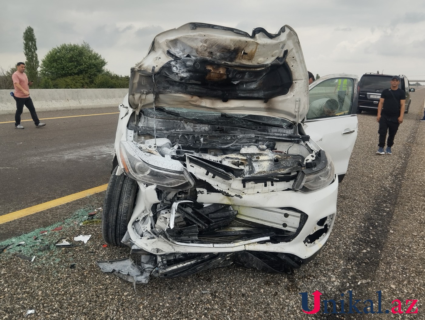 Ödənişli yolda xəsarət alanların ADLARI (YENİLƏNİB-VİDEO)