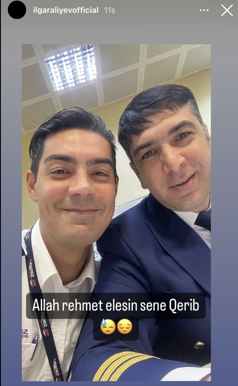 Azərbaycanda pilot qəfil öldü - FOTOLAR