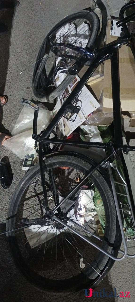 Xaçmazda avtomobil velosipedçini vurdu - FOTO