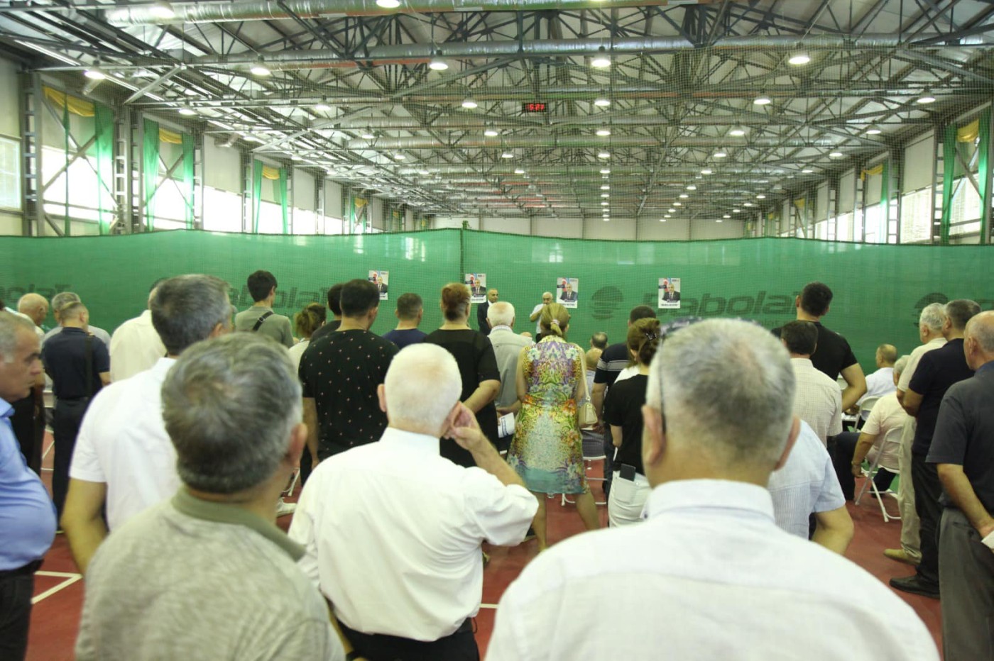 Azay Quliyevin seçiciləri ilə daha bir yaddaqalan görüşü - FOTOLAR
