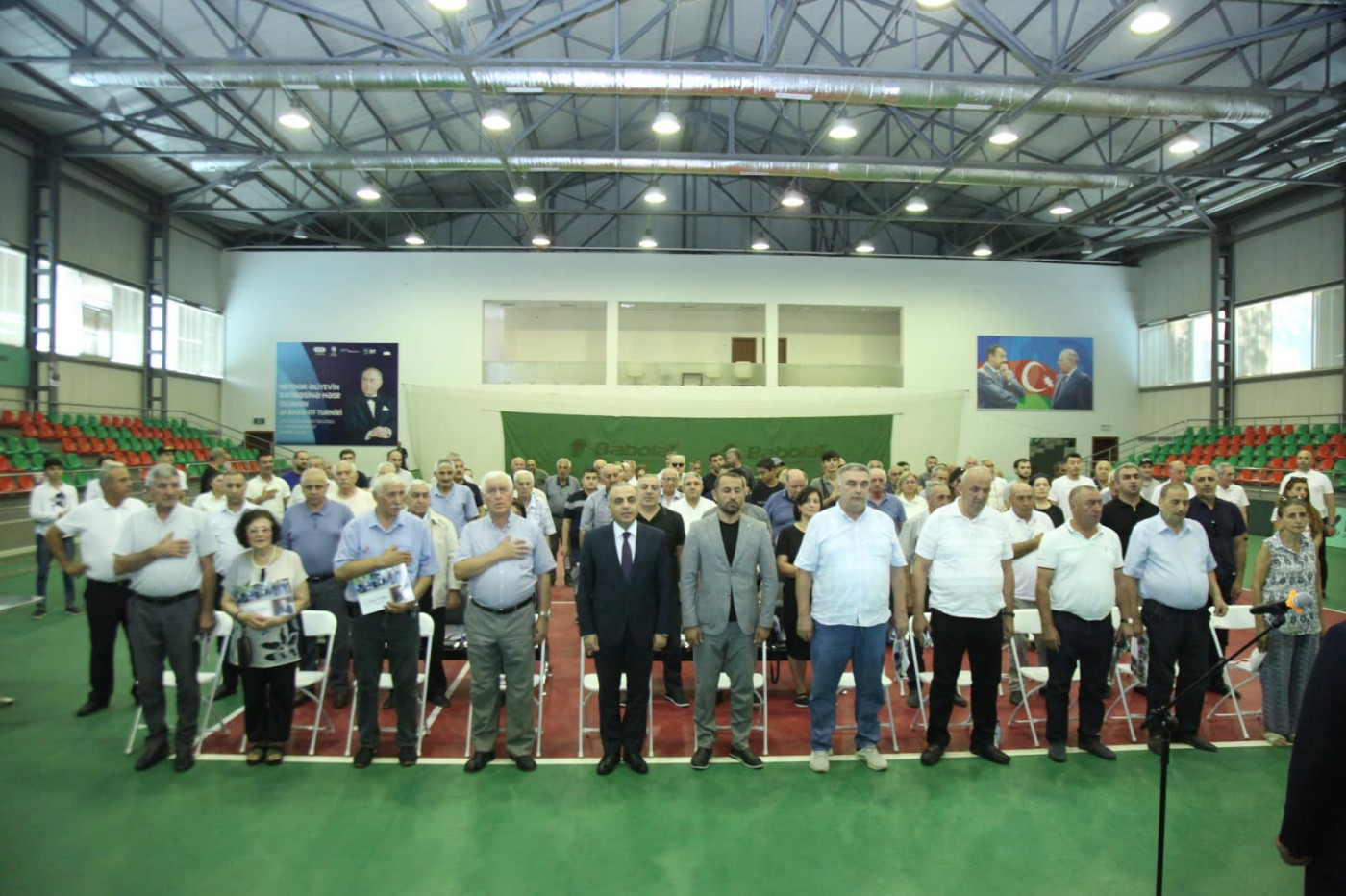 Azay Quliyevin seçiciləri ilə daha bir yaddaqalan görüşü - FOTOLAR