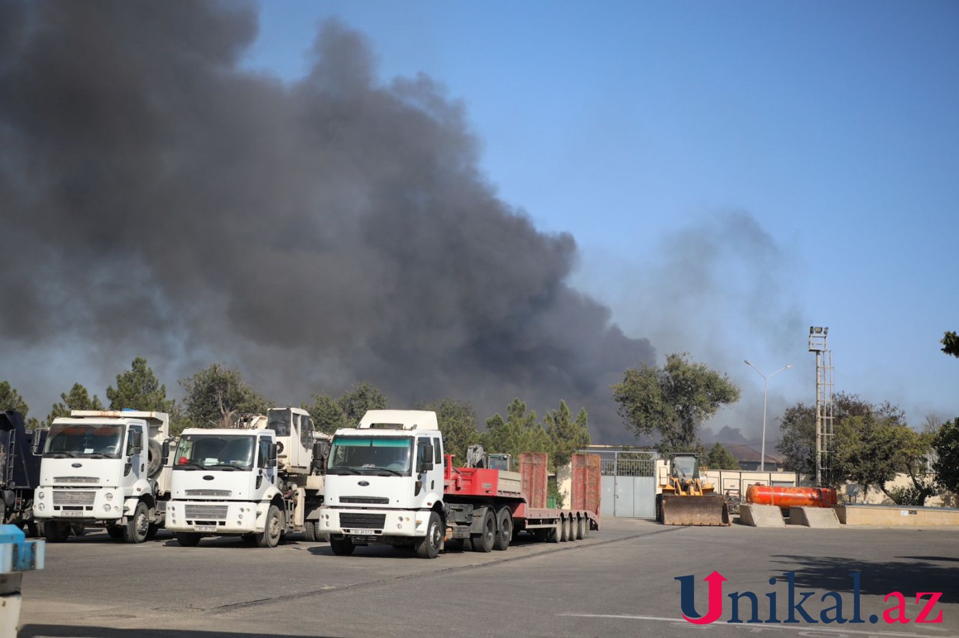 SOCAR-ın müəssisəsindəki yanğın tam söndürüldü -VİDEO+YENİLƏNİB
