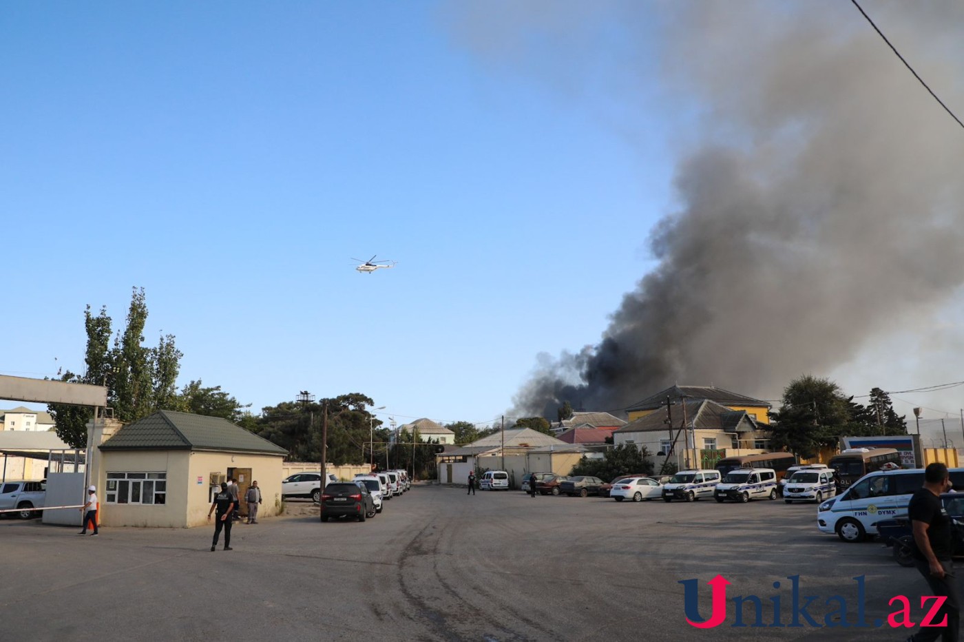 SOCAR-ın müəssisəsindəki yanğın tam söndürüldü -VİDEO+YENİLƏNİB