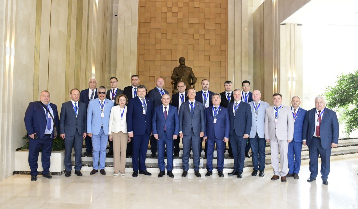 YAP Mərkəzi Aparatında MDB PA beynəlxalq müşahidəçilər qrupunun üzvləri ilə görüş keçirilib - FOTOLAR