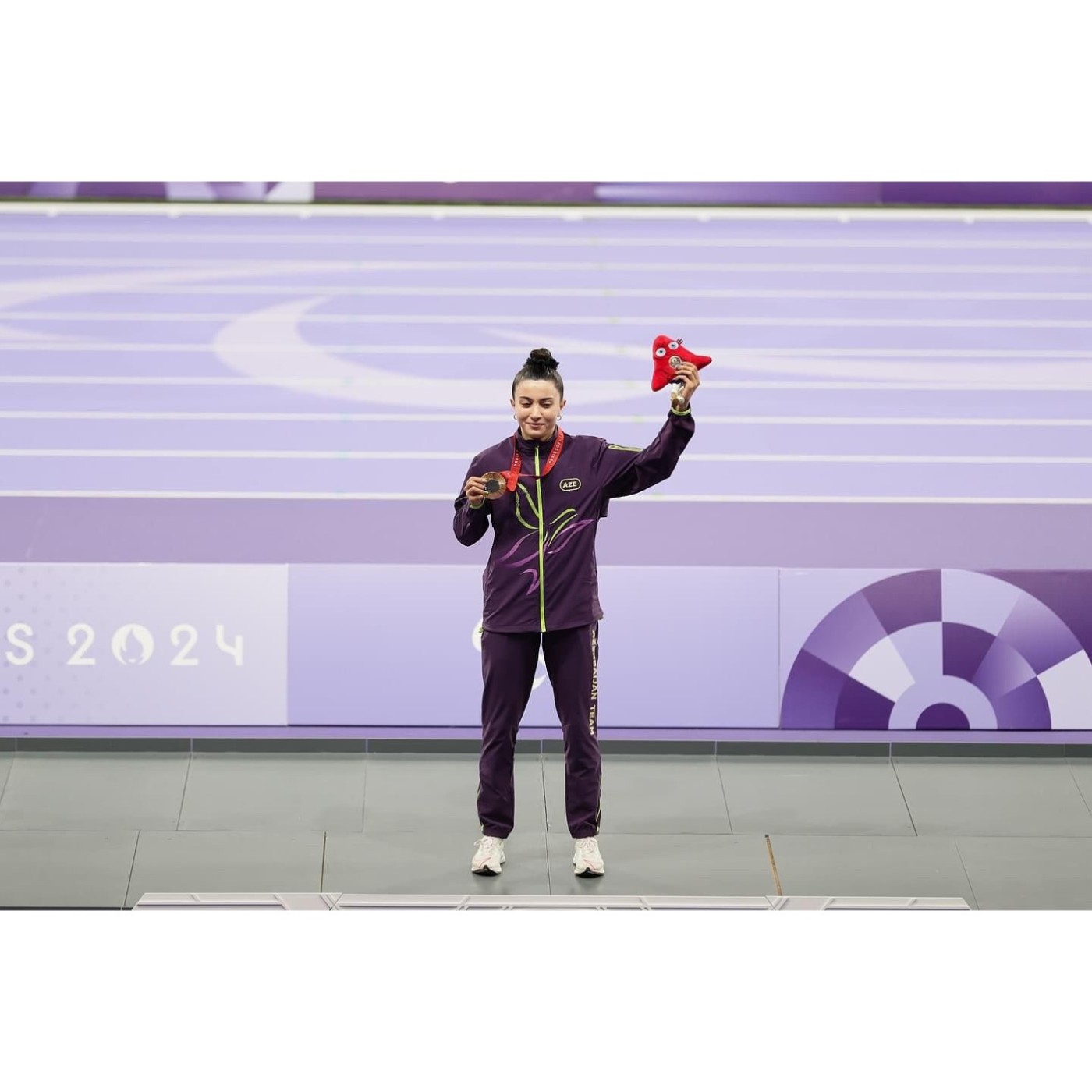 Mehriban Əliyeva Lamiyənin qələbəsinə belə sevindi