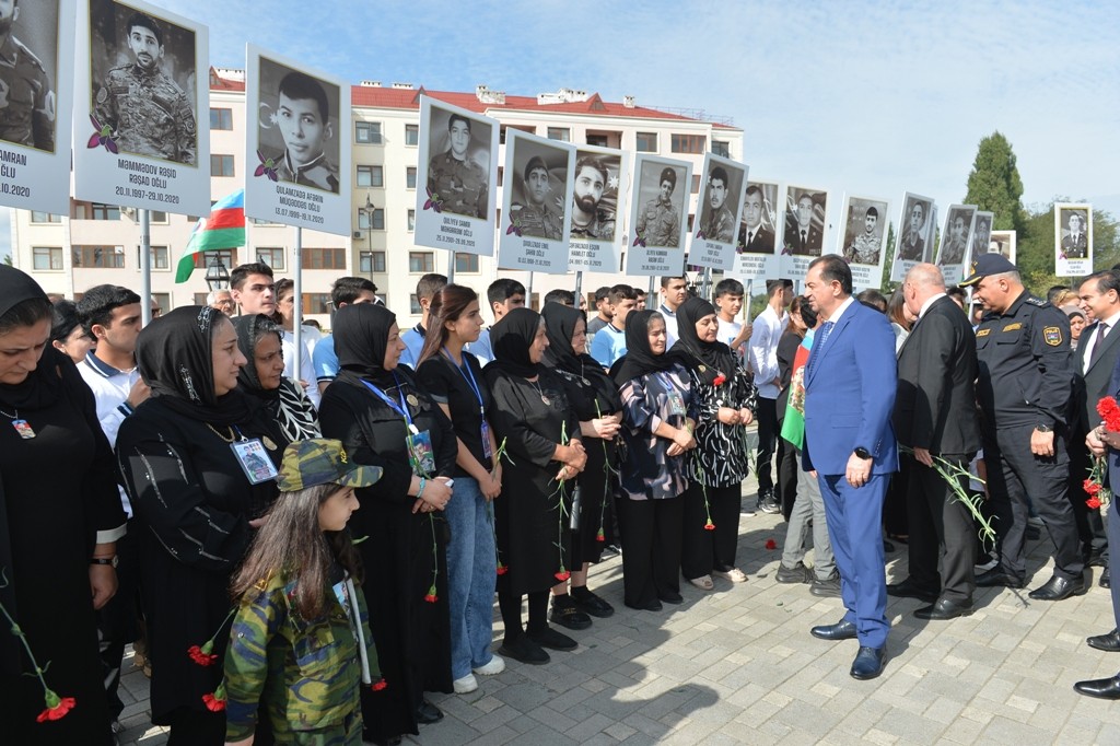 Lənkəranda "27 sentyabr – Anım Günü" qeyd olundu - FOTOLAR