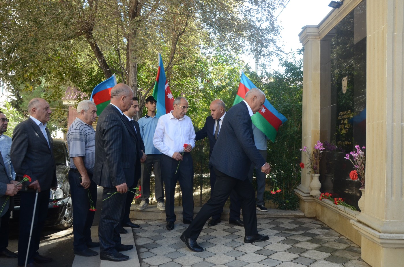 Əliyar Əliyev və silahdaşlarının anım günü qeyd olundu - FOTOLAR