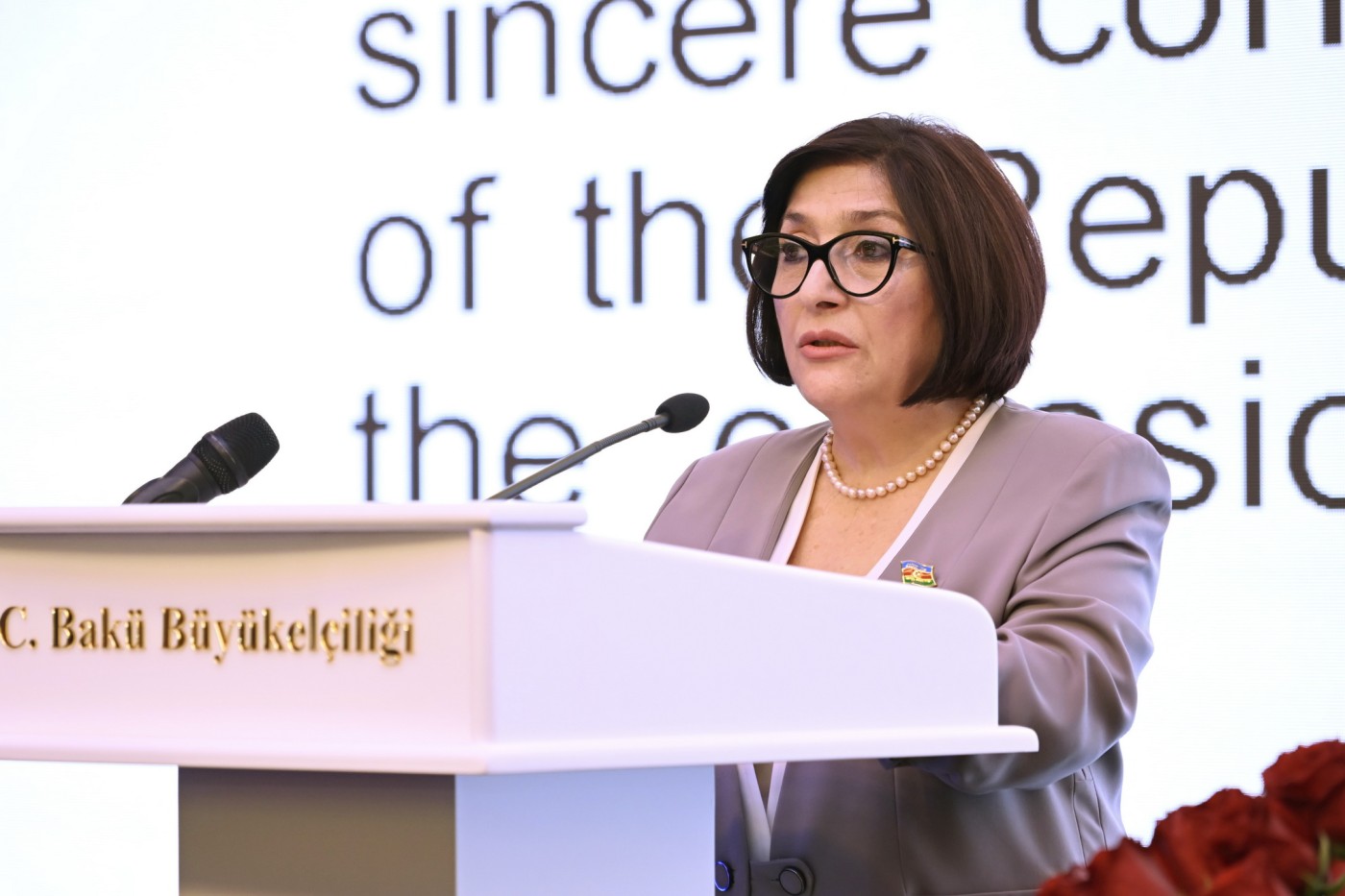 Bakıda rəsmi qəbul təşkil edildi - FOTOLAR