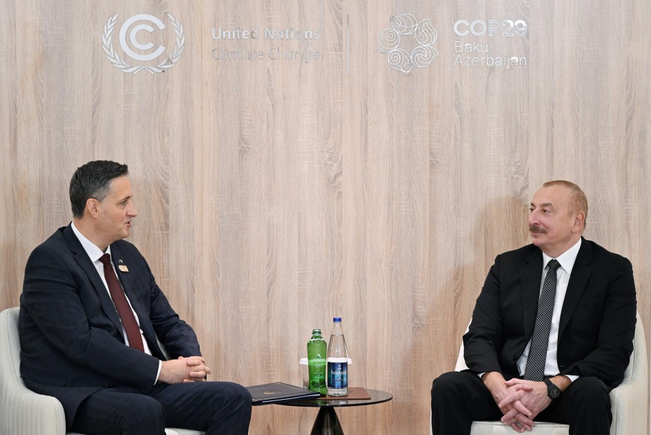 Prezident Bosniya və Herseqovinanın Rəyasət Heyətinin Sədri və üzvü ilə görüşdü - FOTOLAR (YENİLƏNİB)