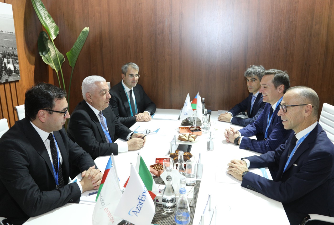 “AzərEnerji” ilə İtaliya şirkəti arasında memorandum imzalanıb - FOTO