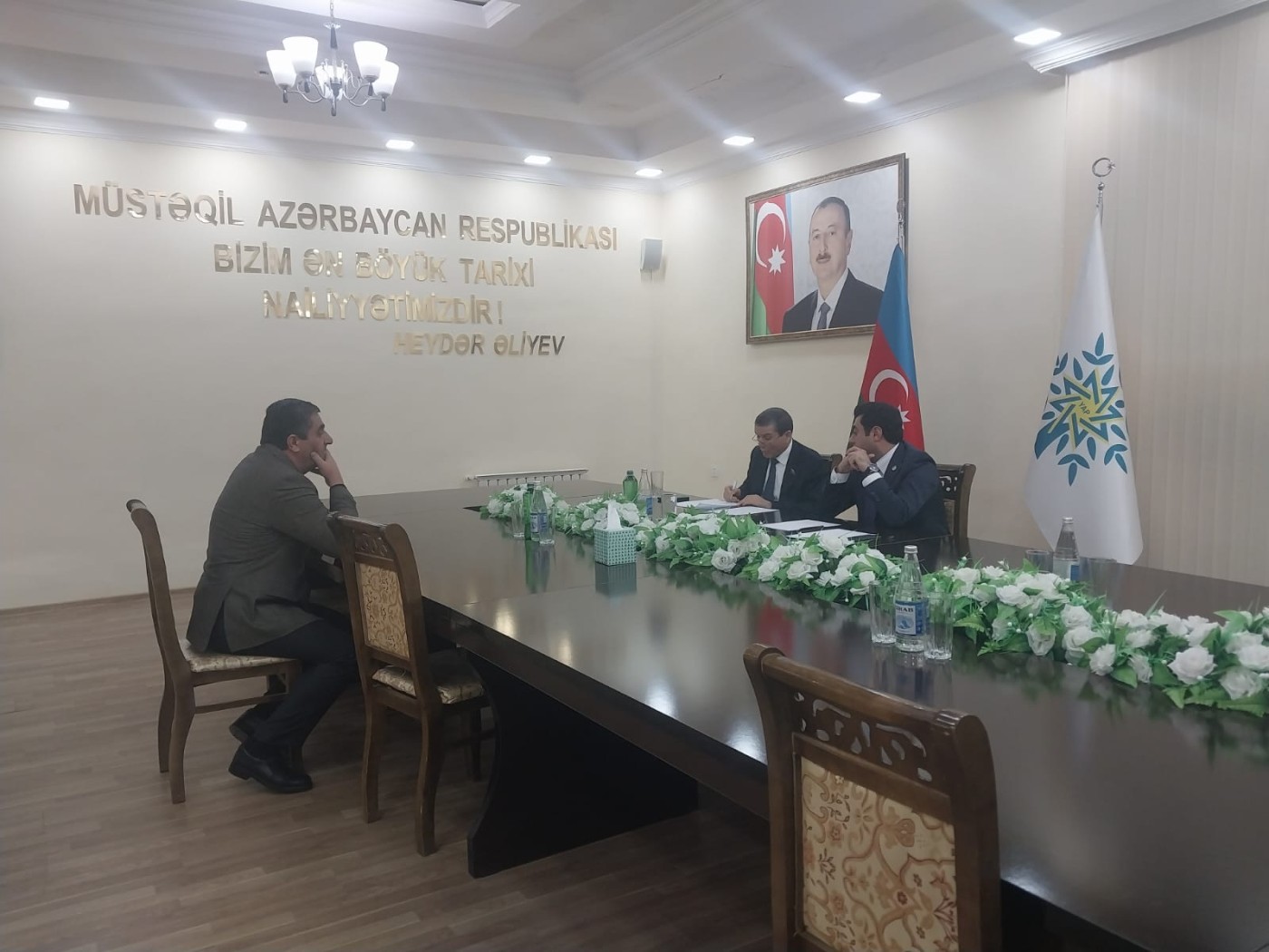 Millət vəkili Bədəl Bədəlov seçiciləri ilə növbəti dəfə görüşüb - FOTOLAR