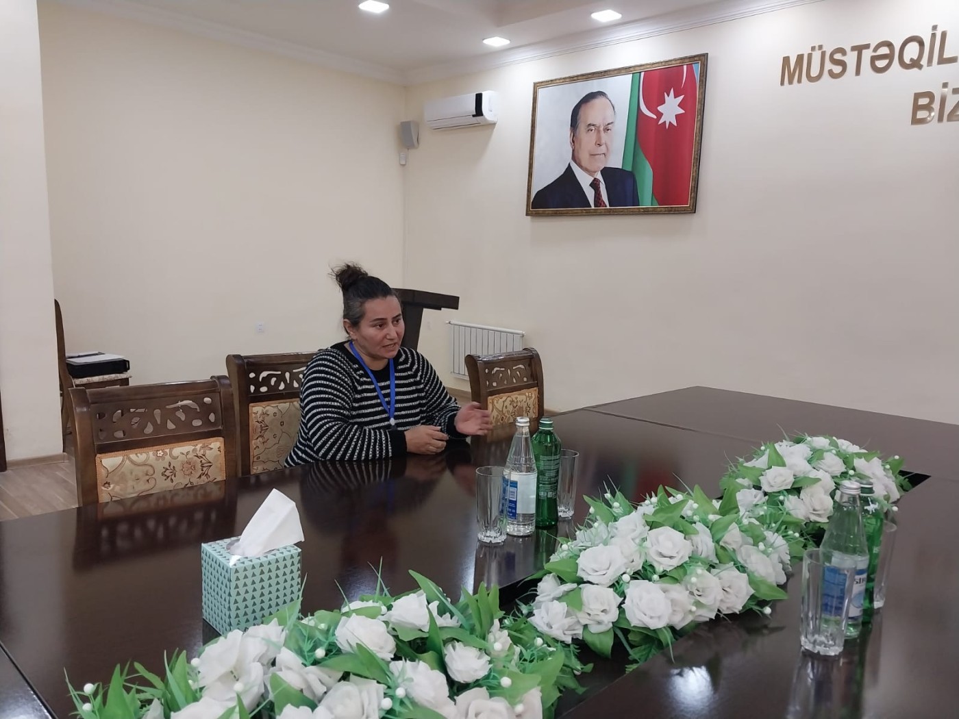 Millət vəkili Bədəl Bədəlov seçiciləri ilə növbəti dəfə görüşüb - FOTOLAR