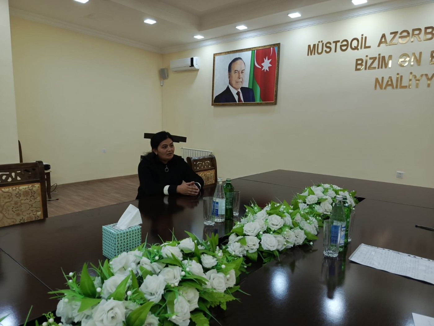 Millət vəkili Bədəl Bədəlov seçiciləri ilə növbəti dəfə görüşüb - FOTOLAR
