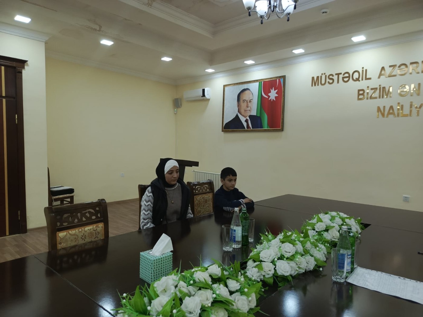 Millət vəkili Bədəl Bədəlov seçiciləri ilə növbəti dəfə görüşüb - FOTOLAR