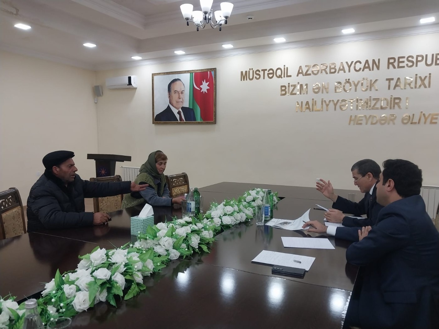 Millət vəkili Bədəl Bədəlov seçiciləri ilə növbəti dəfə görüşüb - FOTOLAR
