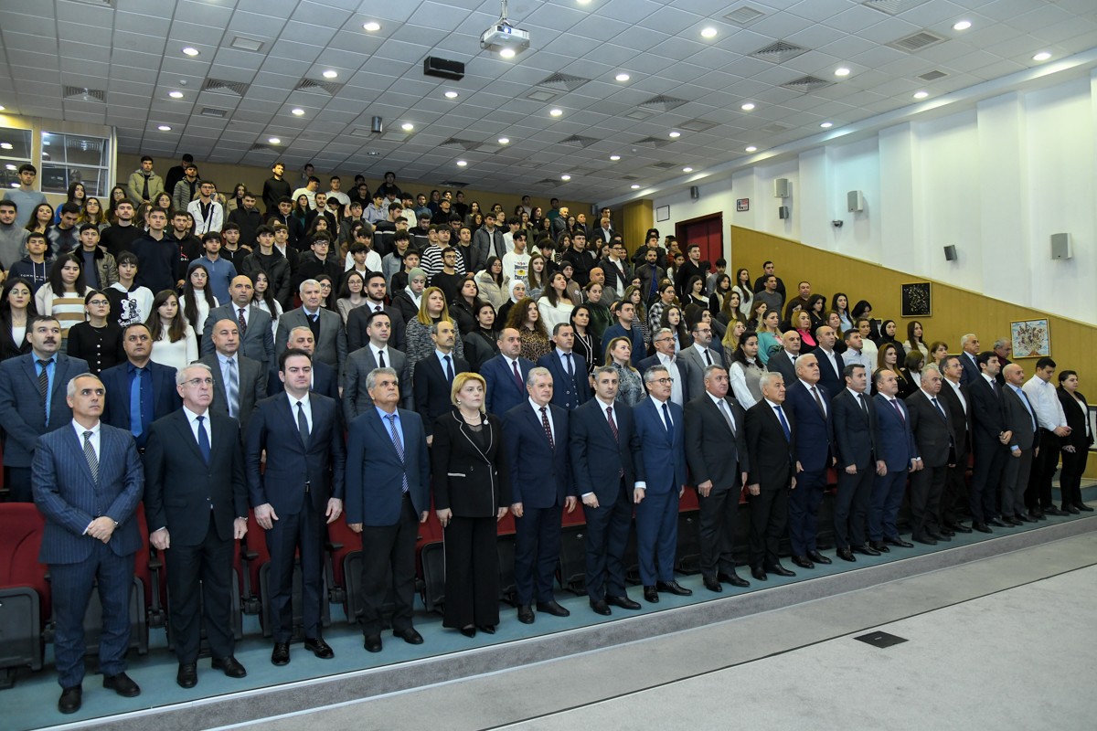 BMU-da Ulu Öndərin anım günü ilə bağlı tədbir keçirilib - FOTOLAR
