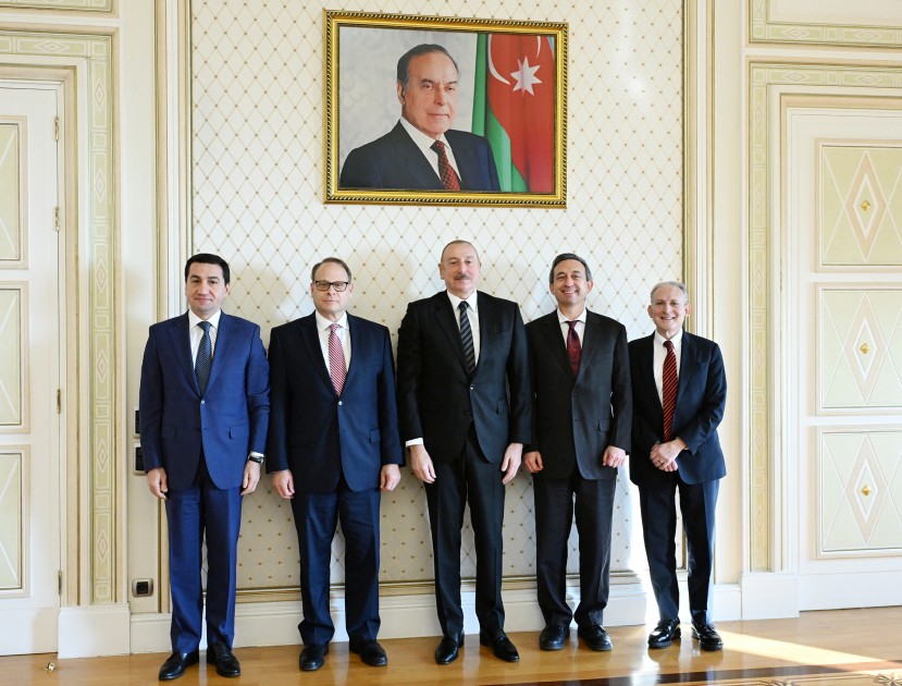 Prezident Bernard Kaminetskini qəbul etdi - FOTO (YENİLƏNİB)