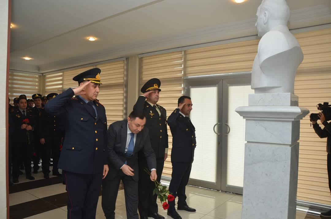 Ümummilli Lider Heydər Əliyevin anım günü keçirildi - FOTOLAR