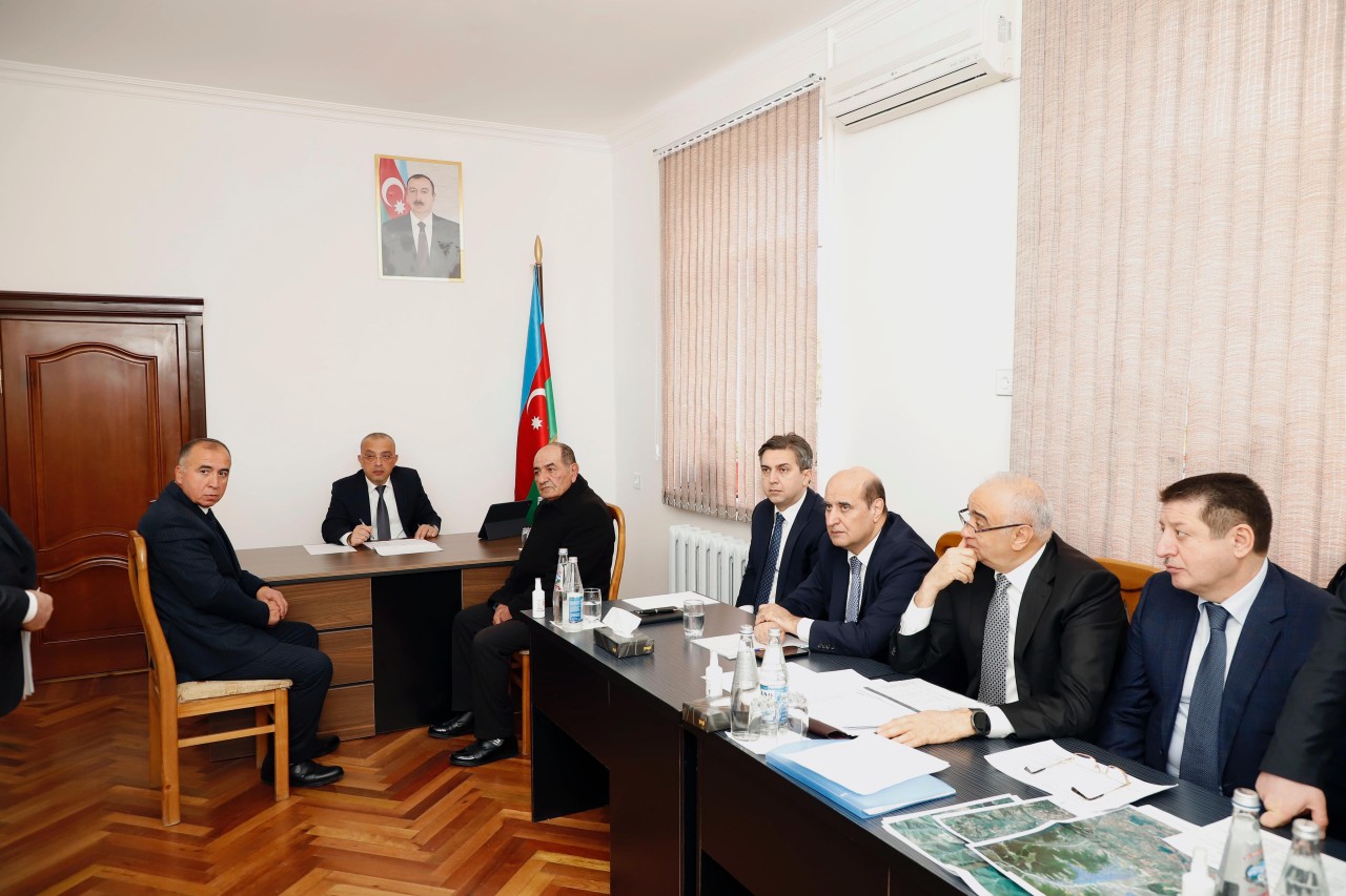 Agentlik sədri Qaxda vətəndaşlarla görüşüb - FOTOLAR