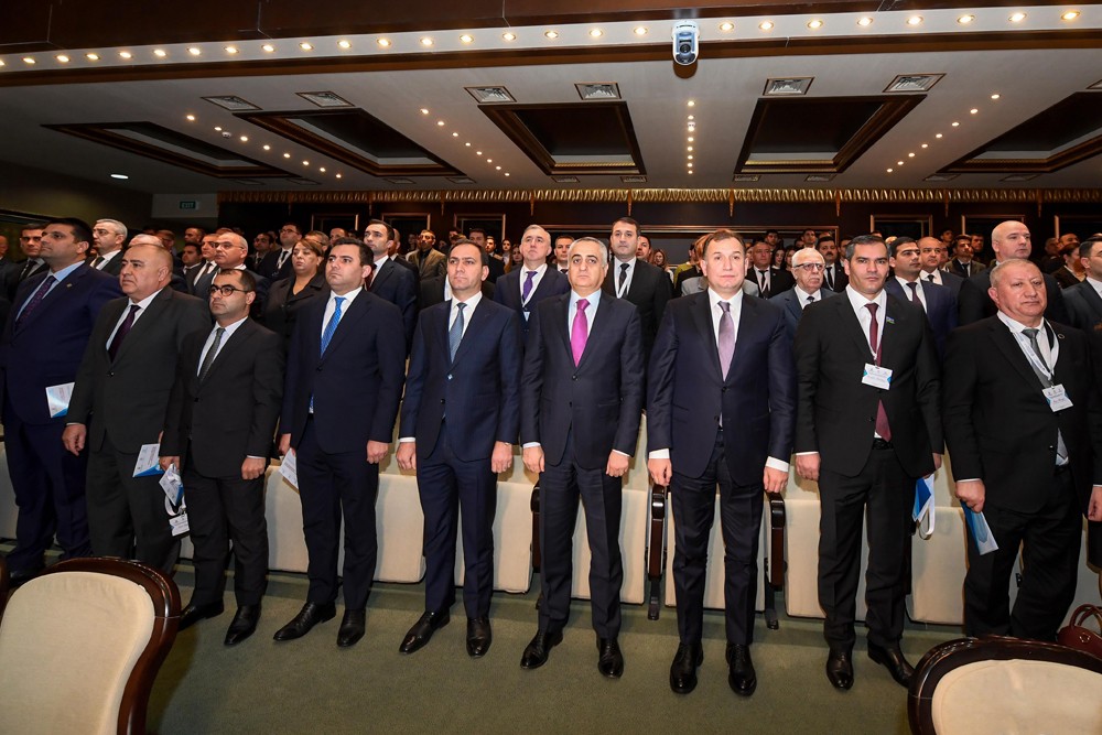 Naxçıvanda “Heydər Əliyev və Azərbaycan həmkarlar ittifaqları” mövzusunda konfrans keçirilib - FOTOLAR
