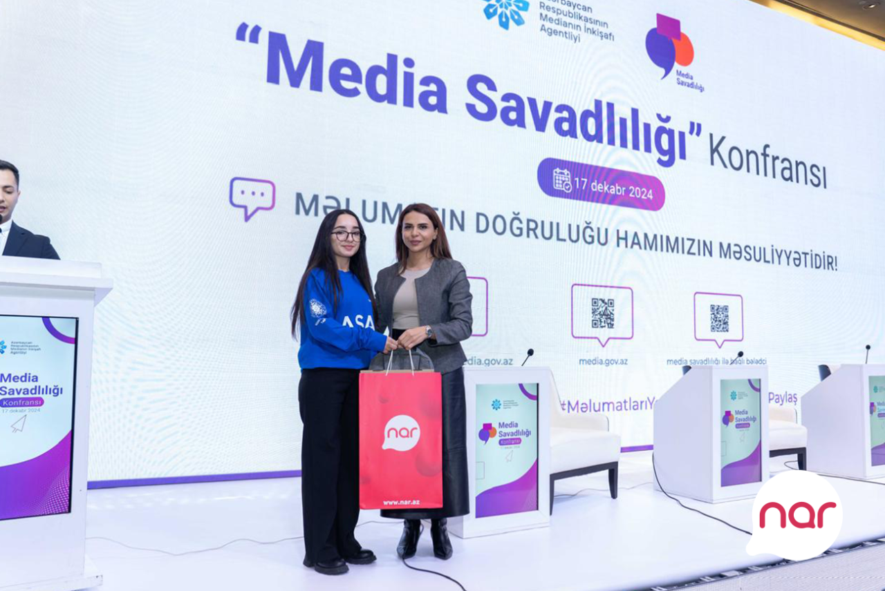"Nar"ın tərəfdaşlığı ilə “Media Savadlılığı” Konfransı təşkil edildi - FOTOLAR