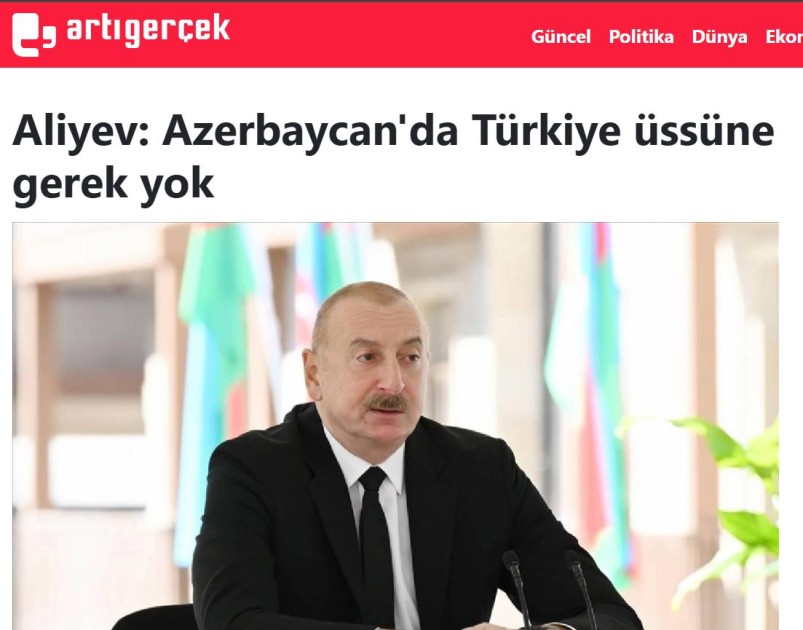 Prezidentin müsahibəsi dünya mediasının diqqətində - FOTOLAR